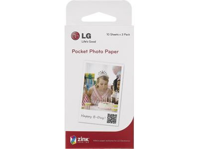 Lg Papel Recarga Ps2203 Para Pocket Photo Pd233